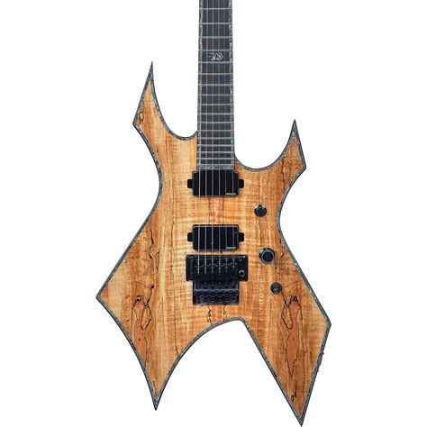 B.C. Rich Warlock Extreme Exotic with Floyd Rose Electric Guitar .